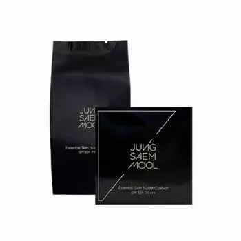 JUNGSAEMMOOL Essential Skin Nuder Cushion 14 г 1 основной продукт + 1 сменный блок SPF50+ PA+++ 5 цветов, выберите 1, светлый, 1