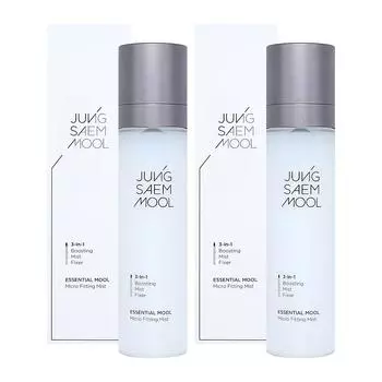 JUNGSAEMMOOL Essential Water Micro Fitting Mist 120 мл 1+1 Восстанавливает влагу при сухой коже, 2 шт.