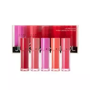 JUNGSAEMMOOL Lip-Pression Water Lasting Tint Mini Kit 5items