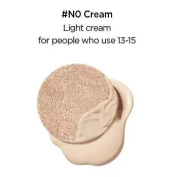 JUNGSAEMMOOL Мастер-класс Сияющая подушка (Оригинальный продукт + заправка) 5 цветов #N0 Cream