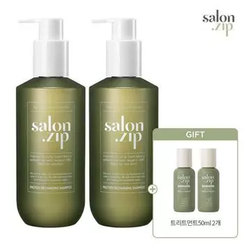 JUNGSAEMMOOL Salonjip Protein Rechargeing Shampoo 400 гX2
