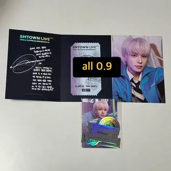 Jungwoo 2022 Smcu Ar Ticket Set Nct 127 Postcard Foca