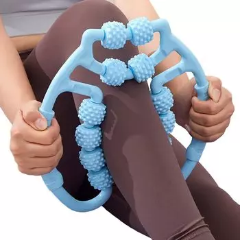 JUNHOTAI Массаж Фасции Бедра Массаж Фасции Ноги Отек Красивое Кольцо Щипкового Типа Синий Ролик, Ноги, Ролик, Ролик, Похудение, Освобождение, Икры,