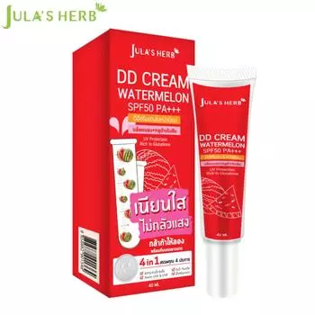 Jura s Herb DD Cream Watermelon SPF50 PA+++ Экстракт арбуза и глутатион 40 мл - Тайский