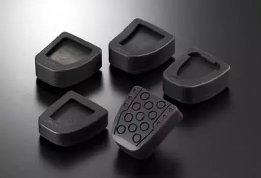 Juran 357557 P-02 High Lift Pedal Cover Pedal Thickness 1.0 inches (25 mm) Pedal thickness: 25mm