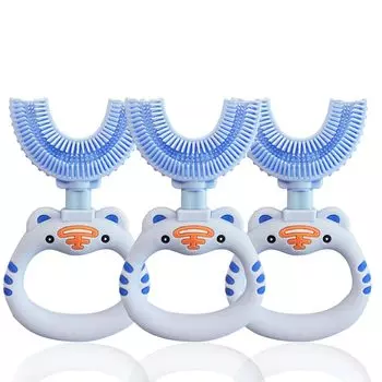 Юраши от 2 до 7 лет от Кокоро 3 штуки [Детская зубная щетка, детская зубная щетка, U-образная, мягкая, старая]