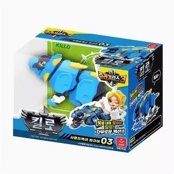 Jurassic Cops 3 Sound Action Figure 3 Kilo, популярная корейская игра