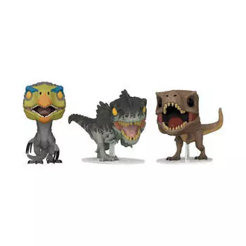 Jurassic World 3 Dominion Dinosaurs Эксклюзивная американская поп-музыка! 3Pack