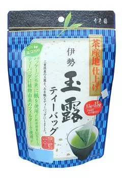 Juroen Finished Ise Gyokuro Tea Bags x 3 bags Tea-Produced 22.5g