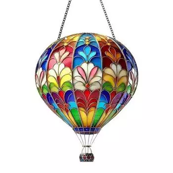 Юшэн Украшение Воздушный Шар 2D Плоская Акриловая Подвеска Красочный Воздушный Шар Подвесной Декор для Дома Офиса Сада В помещении E