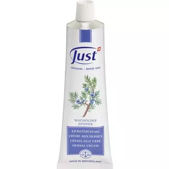 JUST Juniper Cream 100 мл. Натуральный травяной крем для всего тела. Натуральные ингредиенты. Травяной можжевельник. Уход за кожей. Увлажнение. Сухой крем для рук перед тренировкой. Тело.