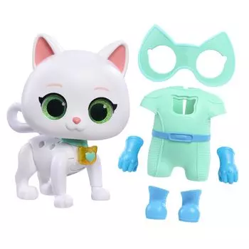 Just Play Disney Junior Super Kitty Cattastic Transformation Bitsy Light and Sound Toy Figure Возраст 3+