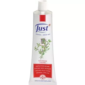 JUST Time Cream 100 мл Натуральный травяной крем для всего тела Натуральные ингредиенты Herbal Time Уход за кожей Увлажнение Сухая чувствительная кожа Крем для рук Крем для тела