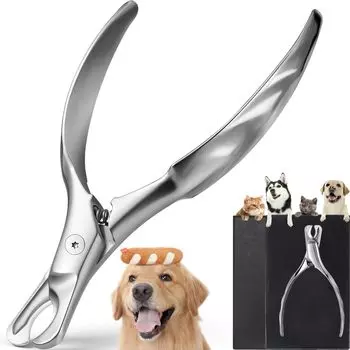 Justit Когти для собак и кошек Когти для домашних животных Когти для собак и кошек Когти для кошек и собак из нержавеющей стали для легкой резки без Для шиншилл и всех машинок для стрижки,