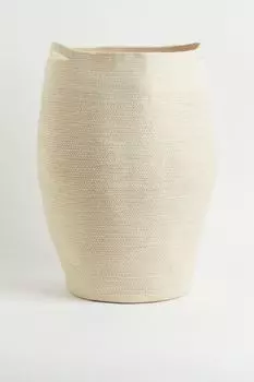 Jute laundry basket