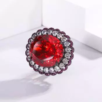 Ювелирное изделие Медное дно Позолоченное Имитация Птичьего гнезда Огранка Большая Яйцевидная Женский 18 * 20