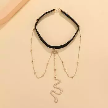 Ювелирное изделие Yousheng с подвеской в виде змеи на ногу, многослойной кисточкой, с противоскользящей резинкой, украшение на бедро для соревнований по пляжной йоге и танцам серебряный