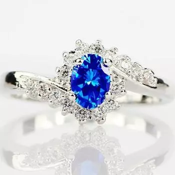 Ювелирное кольцо, геометрическое тонкое мастерство, изысканное блестящее кольцо с кубическим цирконом для вечеринки US 9 зелёный