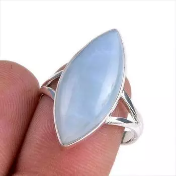 Ювелирное кольцо из натурального стерлингового серебра 925 пробы с опалом Owyhee, размер 9 l2k10