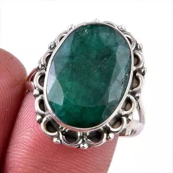 Ювелирное кольцо из стерлингового серебра 925 пробы с натуральным тигровым глазом, размер 9 W5Y63