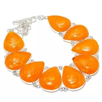 Ювелирное ожерелье из серебра 925 пробы с балтийским янтарем ручной работы 18 дюймов v8k24