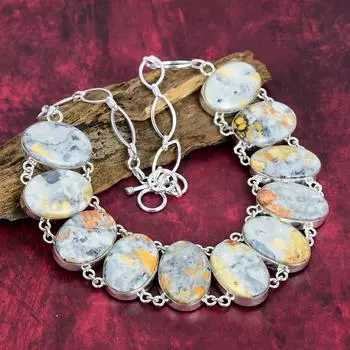 Ювелирное ожерелье ручной работы из драгоценного камня малингано, ожерелье из стерлингового серебра 925 пробы, регулируемое ожерелье-цепочка для подарка на помолвку Adjustable with 18 inches белый