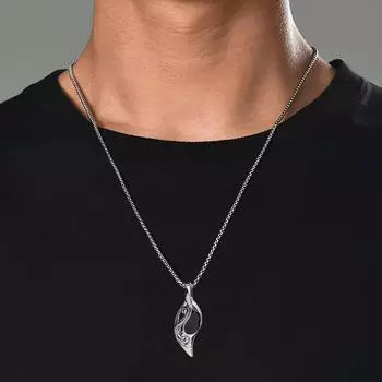 Ювелирное ожерелье в стиле ретро викингов, индивидуальное креативное геометрическое ожерелье из нержавеющей стали в стиле панк 3mm-50cm