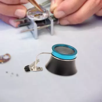 Ювелирное увеличительное стекло Лупа для ремонта часов Легкие петли для глаз Петля 5X