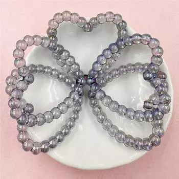 Ювелирные аксессуары «сделай сам», акрил в форме сердца для браслета, ожерелья, 5 шт., 39,6*36,8 мм, серьги, модные ювелирные аксессуары чёрный