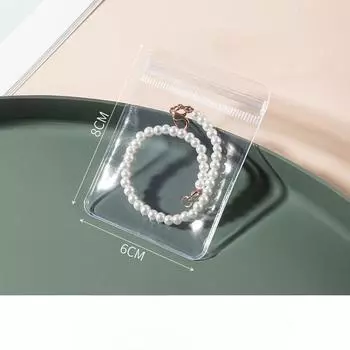 Ювелирные аксессуары Серьги СерьгиПрозрачная книга для храненияСумка для хранения Антиокислительный Самозаклеивающийся пакет Jewelry bag (20 pcs)