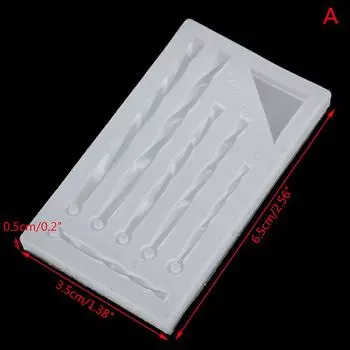 Ювелирные инструменты Diy серьги ожерелье кулон силиконовая форма форма для эпоксидной смолы A