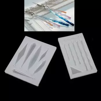 Ювелирные инструменты Diy серьги ожерелье кулон силиконовая форма форма для эпоксидной смолы B
