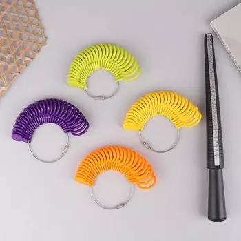 Ювелирные инструменты Оправка для измерения размера кольца Палочка-калибр Измерительный инструмент для измерения размера кольца Ювелирные изделия Инструменты для измерения размера кольца A3