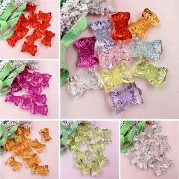 Ювелирные изделия 16*24,2 мм акриловые кристаллы ручной работы прозрачные конфеты DIY цепочка для телефона бусины модные 10 шт. аксессуары для изготовления материалов разноцветный