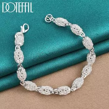 Ювелирные изделия-браслеты из стерлингового серебра 925 пробы 20cm