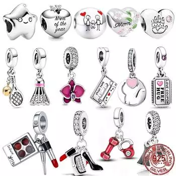 Ювелирные изделия-браслеты из стерлингового серебра 925 пробы белый