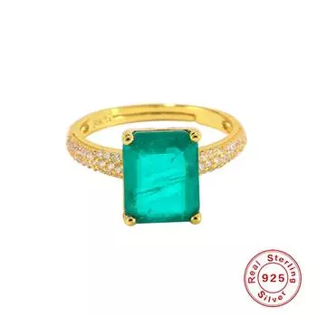 Ювелирные изделия Canner, регулируемые кольца из стерлингового серебра 925 пробы, женские индивидуальные кольца, высокое ювелирное искусство золотой