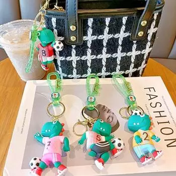 Ювелирные изделия Динозавр Кукла Брелок Студенческий Рюкзак Мультфильм Брелок Женский Леди Девушка No.7
