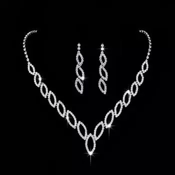 Ювелирные изделия для свадебной фотографии, классические поцелуи и поцелуи, серьги, ожерелья, свадебные комплекты.