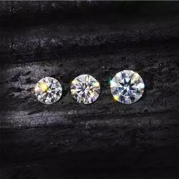 Ювелирные изделия для женщин, свадебная вечеринка, сертификат IGI 0,5 ~ 2CT D VS1 Gilrs, свободный камень для свадьбы, выращенные в лаборатории бриллианты для дома Lab Diamond D VS1 5MM 0.5CT