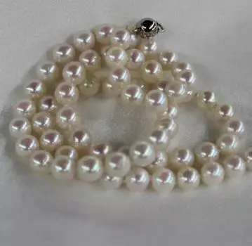 Ювелирные изделия FINE с натуральным жемчугом, Китай, Южное ожерелье, 8-9 мм, 100 дюймов.