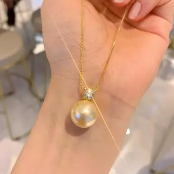 Ювелирные изделия Холодный ветер Жемчужное ожерелье Серьги с жемчужной подвеской