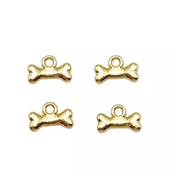 Ювелирные изделия и аксессуары Подвески из собачьей кости оптом Мужские аксессуары 20 шт. A01-20pcs-10x7mm