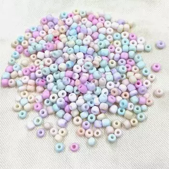 Ювелирные изделия из бисера, аксессуары ручной работы, 3/5 мм, ожерелье, серьги «сделай сам», браслет, 100/200 шт., модные кремовые рисовые бусины, матовые 3mm шампанского