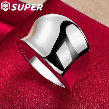 Ювелирные изделия из мужского кольца из стерлингового серебра 925 пробы 7#