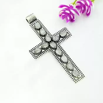 Ювелирные изделия из радужного лунного камня, подвеска из стерлингового серебра 925 пробы, красивая ювелирная подвеска ручной работы 3.07 белый