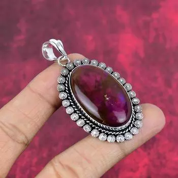 Ювелирные изделия из розового лабрадорита, кулон из стерлингового серебра 925 пробы, ювелирные изделия ручной работы с драгоценными камнями, подарки для жены, абсолютно новый кулон 2.55 Inches розовый