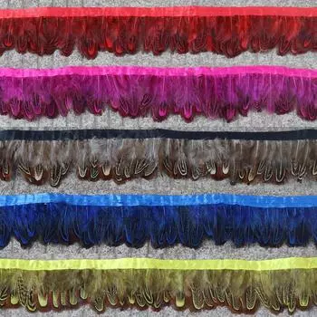 Ювелирные изделия из селвиджа с красными перьями, аксессуары, одежда, аксессуары для юбок 1M