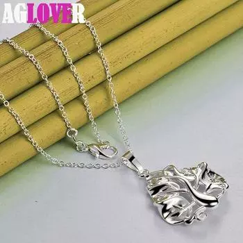 Ювелирные изделия из стерлингового серебра 925 пробы с деревом 45cm