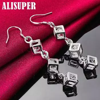 Ювелирные изделия из стерлингового серебра 925 пробы Baishige AAA с цирконием